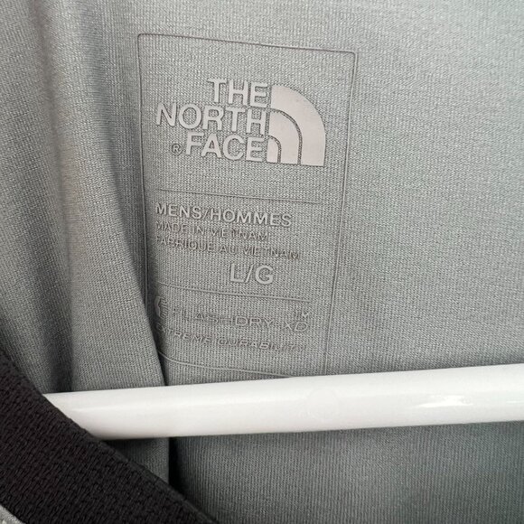 Gray North Face Tee - Mens Large L - Picture 3 of 5